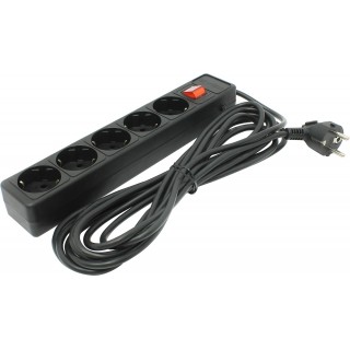 SVEN Optima Base 5 Sockets Black 5 m